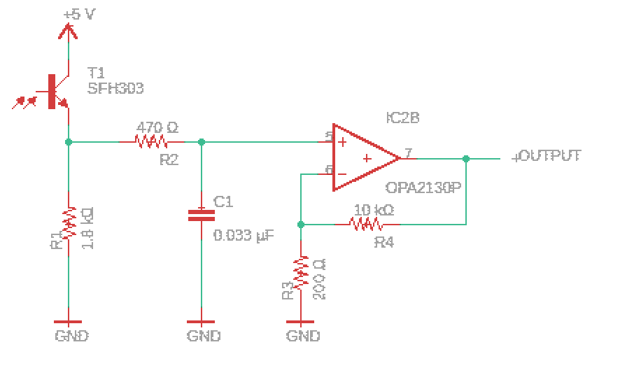 IR circuit schematic